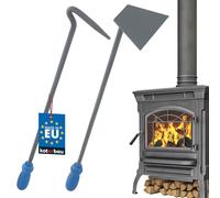 Kotarbau® - Set per caminetto, raschietto per stufa e caldaia forte e massiccio