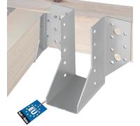 KOTARBAU® Sospensione per trave 10,8 x 4,5 cm | Supporto per trave in acciaio galvanizzato | Sospensione per trave in legno per esterni | Staffa per carpenteria
