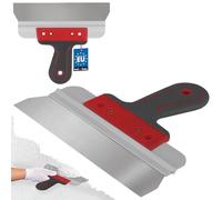 KOTARBAU® - Spatola per superfici in acciaio inox, 250 mm, per l'applicazione di stucco o intonaco