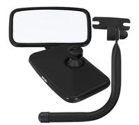 KOTARBAU® Specchio universale per trattore, 25 x 16,5 cm, in PVC con braccio dello specchio, specchietto retrovisore per camion, specchietto retrovisore esterno, con supporto, asta per specchio