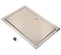 KOTARBAU® Sportello ispezione 40 x 60 cm con chiave In acciaio inox Sportello di manutenzione sportelli cartongesso