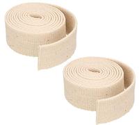 KOTARBAU® Stoppino piatto 25 mm 1 m di Cotone per Lampade a Cherosene Torcie Candele