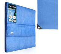 KOTARBAU® Telo Impermeabile Esterno 6 x 12 m, Blu, 60 g/m²