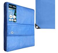 KOTARBAU® Telo Impermeabile Esterno 8 x 12 m, Blu, 60 g/m²