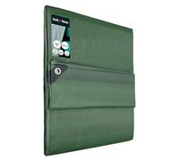 KOTARBAU® Telo Impermeabile Esterno - Polietilene - 2 x 3m - Verde Oliva - 120 g/m² - Telo Sotto Piscina Fuori Terra - Copertura con Occhielli - Telone Robusto - Copertura Esterna - Telone da Giardino