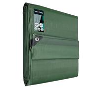 KOTARBAU® Telo Impermeabile Esterno - Polietilene - 8x10m - Verde Oliva - 120 g/m² - Telo Sotto Piscina Fuori Terra - Copertura con Occhielli - Telone Robusto - Copertura Esterna - Telone da Giardino