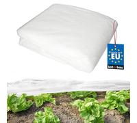 KOTARBAU® Tessuto non tessuto da giardino per piante, 1,6 x 5 m, protezione antigelo 17 g/m², PP bianco, per la crescita, per la primavera, per piante e piante