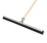 KOTARBAU® Tira Acqua Pavimenti - Tergipavimento Spingiacqua - Acciaio - 55 cm - Manico in Legno 150 cm - Tiraacqua Pavimenti Esterni Professionali - Schiuma Morbida - Garage Doccia Bagno