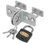 KOTARBAU® Trappola 30 mm di chiusura per cantina di sicurezza con lucchetto, dispositivo di serratura, serratura per porta
