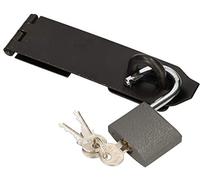 KOTARBAU® - Trappola con lucchetto di diverse dimensioni, con chiusura a scatto, chiusura di sicurezza verniciata a polvere (170 mm)