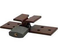 KOTARBAU® Trappola di sicurezza, 60 x 90 mm, con lucchetto combinazione, Marrone