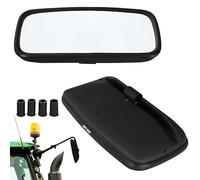 KOTARBAU® Trattore specchio universale 36,5 x 19 cm PVC 1 pezzo trattore specchietto retrovisore esterno trattore specchio con supporto