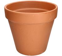 Kotarbau® Vaso in terracotta con bordo di 35 cm, per interni ed esterni, vaso per piante, per balcone o giardino, ceramica non smaltata