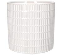 KOTARBAU® Vaso per fiori in ceramica, Ø 12 cm, per fiori e piante, cilindri