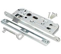 KOTERBAU® Serratura da Infilare 90/40 mm DIN Destra/Sinistra con Chiavi Protette, Universale, per Cancello, Porta del Garage, Scorrevole, Interna/Esterna