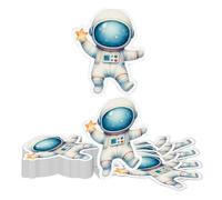 Kotkiddy 40 Pezzi Servietine Astronauta, Servietine Monouso Spesse e Assorbenti in Carta