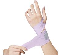 Kotkiddy® Supporto da polso ultra sottile per tunnel carpale, cinturino da polso traspirante, cinghie regolabili in velcro per avvolgere il polso, stabilizzatore per tendinite, artrite sollievo dal