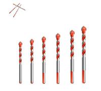 Kotkka Drill Bits, Kotkka Multifunctional Drill Bits, High-Strength Drill Bit Set, Widely Used in Ceramic Tile Glassbrick Wall, Wood, Etc(4.5.6.8.10.12mm)