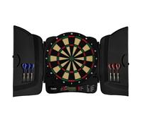 KOTO - Bersaglio Freccette Elettronico Classic, 32 Giochi, 6 Freccette | 32 giochi, Oltre 580 varianti, Da 1 a 8 giocatori, 24 punte di ricambio, Display LCD, Spegnimento automatico, Design compatto