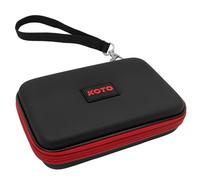 KOTO - Custodia per Freccette Eva Media Rosso, Schiuma Eva, Compatibile con Freccette Steel e Soft Tip