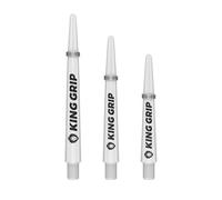KOTO - King Grip Medium, 3 Shaft Freccette, Nylon, Bianco, 48mm