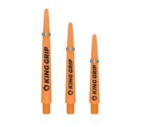KOTO - King Grip Medium, 3 Shaft Freccette, Nylon con Anello, 48mm, Arancio