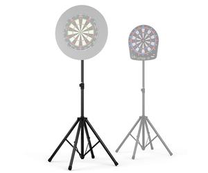 KOTO - Quadpod Multi Supporto per Bersagli Freccette in Sisal e Elettronici | Nero, Design a 4 Gambe per Extra Stabilità, Pieghevole, Struttura Robusta in Metallo con Bloccaggio, Supporto per Freccette