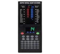 KOTO - Royal Dart Scoreboard con 40 Giochi, Display del Punteggio e Montaggio a Parete, Adatto per 8 Giocatori, Funzionamento a Batterie
