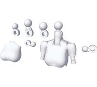 Kotobukiya Megami Device: M.S.G. 01 Tops Set (White Version) Plastic Model Kit