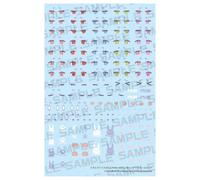 KOTOBUKIYA Megami Device M. S.G Puni Mofu Yuki Tu Eye Calcomanie Set Giappone