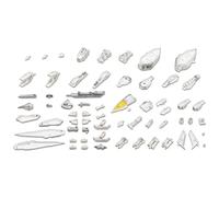 Kotobukiya MSG Heavy Weapon Unit64 Weiss Vogel Supporto Modellismo Kit