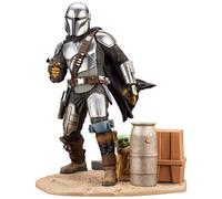KOTOBUKIYA - Star Wars The Mandalorian Artfx Statue 1/7 Mandalorian & The Child 26 Cm