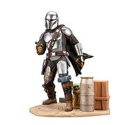 Kotobukiya The Mandalorian Star Wars Artfx J Mandaloriano & Grogu Multicolor