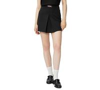 Koton Metal Accesories Pleate Detail Mini Skirt Gonna, 999 (Black), 42 da Donna