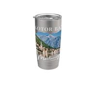 Kotor Bay Montenegro Vacanze Souvenir Città europee Uomini Bicchiere termico in acciaio inox doppia parete