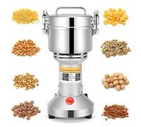 Kotsy Mulino per Cereali 500g,trita pietre 2500W Portable Grinder 220V 3 Lame Riso a Macinazione Rapida, Sesamo, Cereali integrali