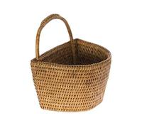 Kouboo Wall Basket La Jolla-Cestino da Parete in Rattan, Piccolo, Colore: Marrone Miele, Vimini, Small