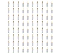 KOUDBNSMU Connettore audio stereo per cuffie da 2,5 mm, connettore sostitutivo per prodotti digitali, connettore jack in metallo da 80 pezzi con design sottile, compatibile con lettori MP3,