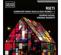 VITTORIO RIETI: Complete Piano solo & Duo Works 1