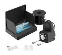 KOULEER Telecamera subacquea, Fish Finder impermeabile portatile con telecamera per pesca subacquea HD da 4,3 pollici