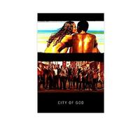 KOURT Poster cinematografico Città di Dio Poster su tela, decorazione artistica da parete, per soggiorno, camera da letto, senza cornice: 30 x 45 cm