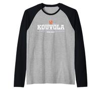 Kouvola Finland/Suomi Maglia con Maniche Raglan