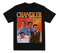 kouxi Chandler Bing Homage Tshirt Mens T-Shirt Women's T Shirt Vintage Friends Tee (XX-Large)