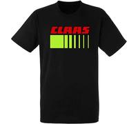 kouxi Claas Tractor Farming Enthusiast Combine Harvester Dri Men's T-Shirt Unisex Tee(Large)