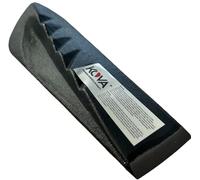 KOVA® Cuneo rotativo massiccio da 2,3 kg - cuneo tagliente per spaccare legno leggero e sicuro, cuneo girevole per ascia spaccatura martello spaccalegna spaccato granata spaccatura colonna, nero