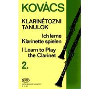 KOVACS Bela - I Learn to Play Vol.2 (Metodo) para Clarinete