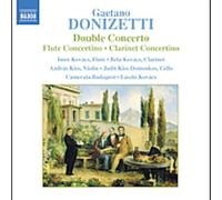 Gaetano Donizetti Double Concerto, Flute Concertino (Kovacs) (CD) Album
