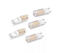 Kovalmax® 5 lampadine g9 lampadina led 4.8 w = 60 w luce calda per lampadario