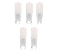Kovalmax® 5 Lampadine LED G9 2.5W Luce Bianca Fredda 6500K per Lampadario e Lume