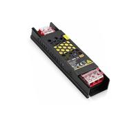 Kovalmax® Alimentatore Slim 12V 60W 5A Stabilizzato - Trasformatore Switching per LED - Mod. S-60W